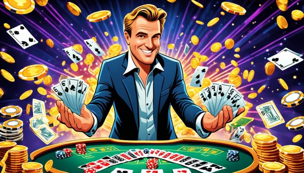 Edward Thorpe's success in casinos